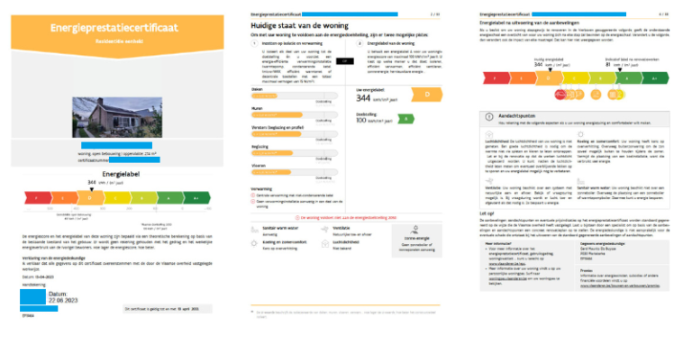 prijs EPC aanvragen